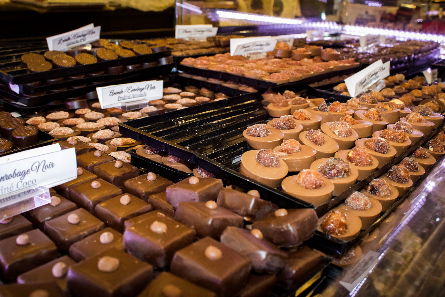 Chocolats et confiseries sucrées/salées