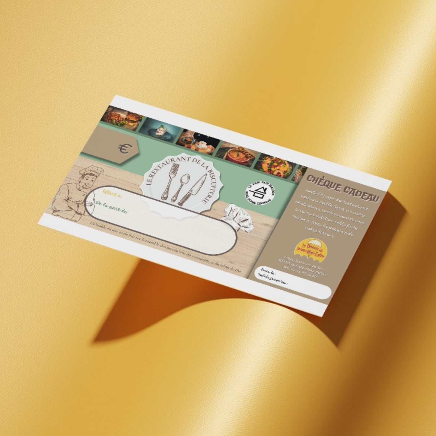 Chèque-Cadeau | RESTAURANT