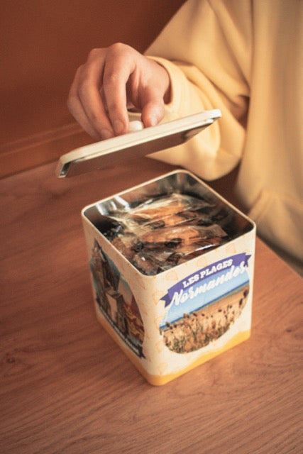 Boîte Sainte-Mère-Église, Marais et plages - Assortiment de Biscuits Individuels