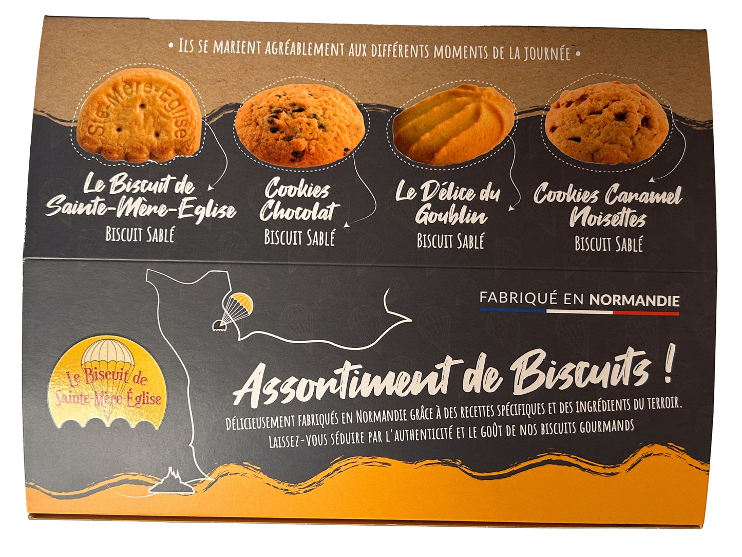Assorted biscuit box