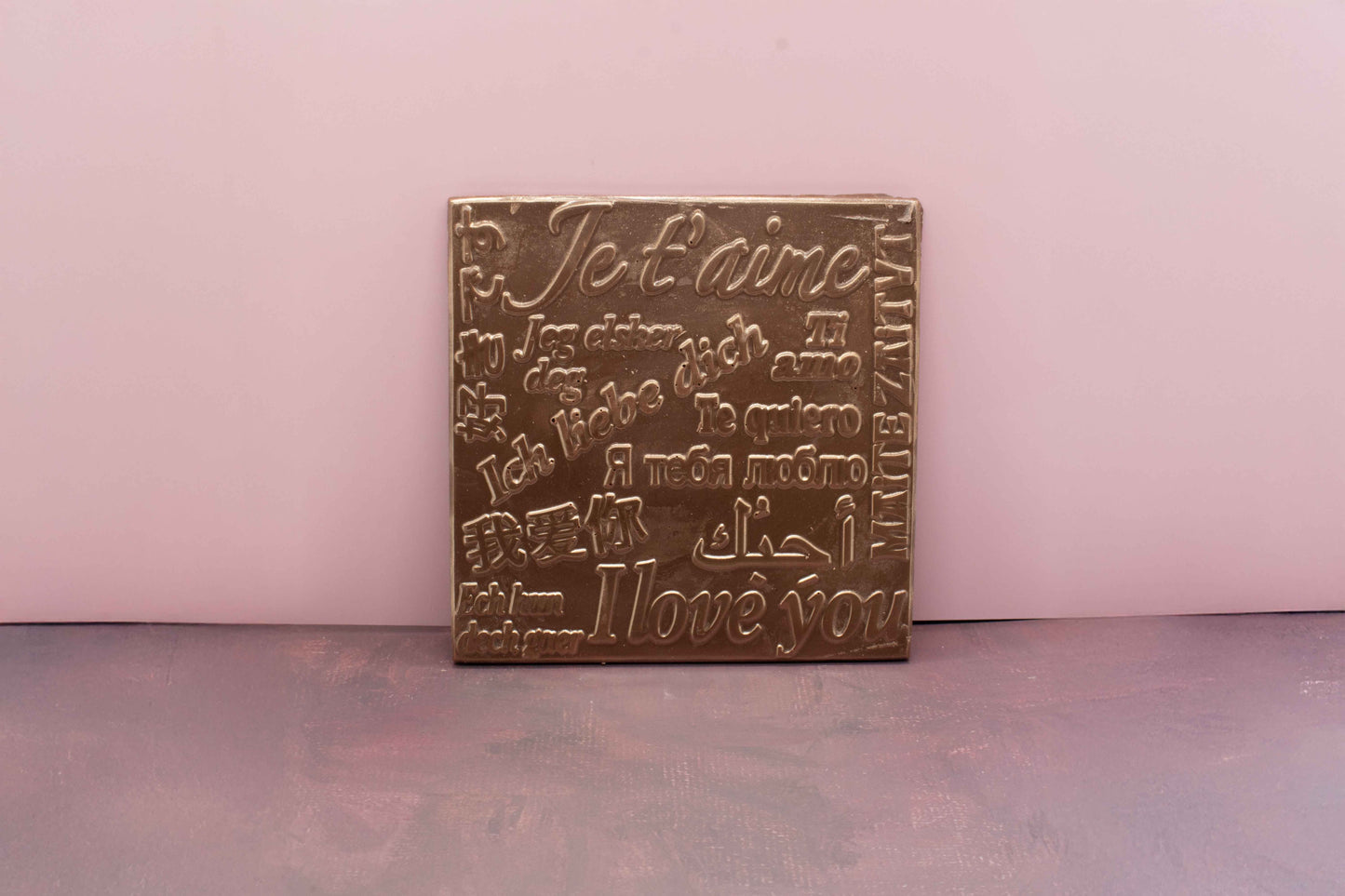 Tablette Chocolat au Lait 130 g – « Je t’aime »