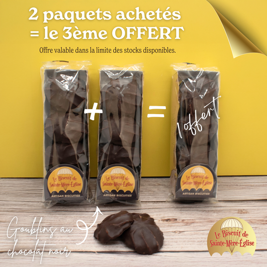 Le délice du goublin enrobé chocolat noir