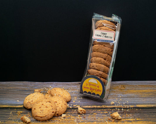 Hazelnut Caramel Chip Cookies
