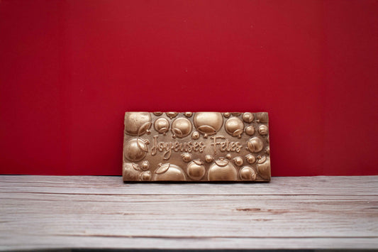 Tablette Joyeuses Fêtes - chocolat au lait