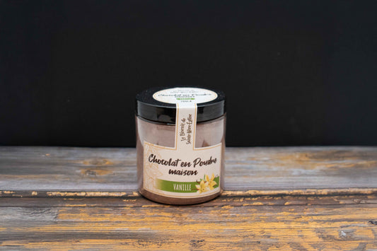 Poudre de chocolat maison à la vanille