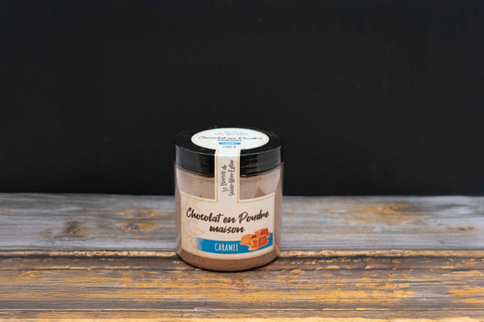 Poudre de chocolat maison au caramel