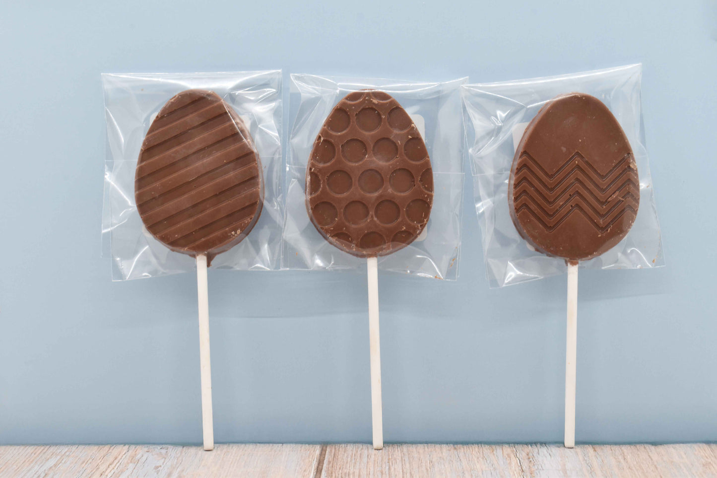 Sucette oeuf praliné lait