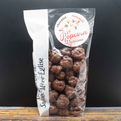 Pop Corn enrobé chocolat au lait