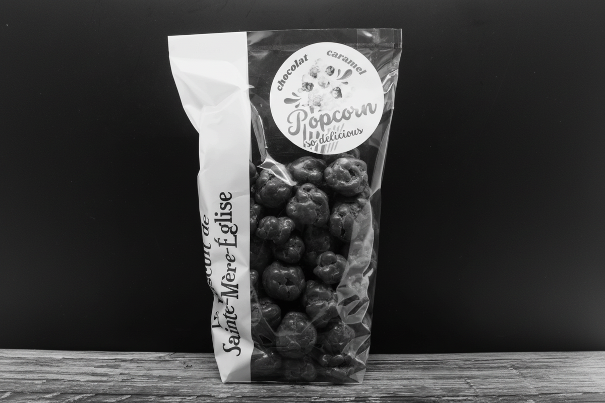 Pop Corn enrobé chocolat au lait