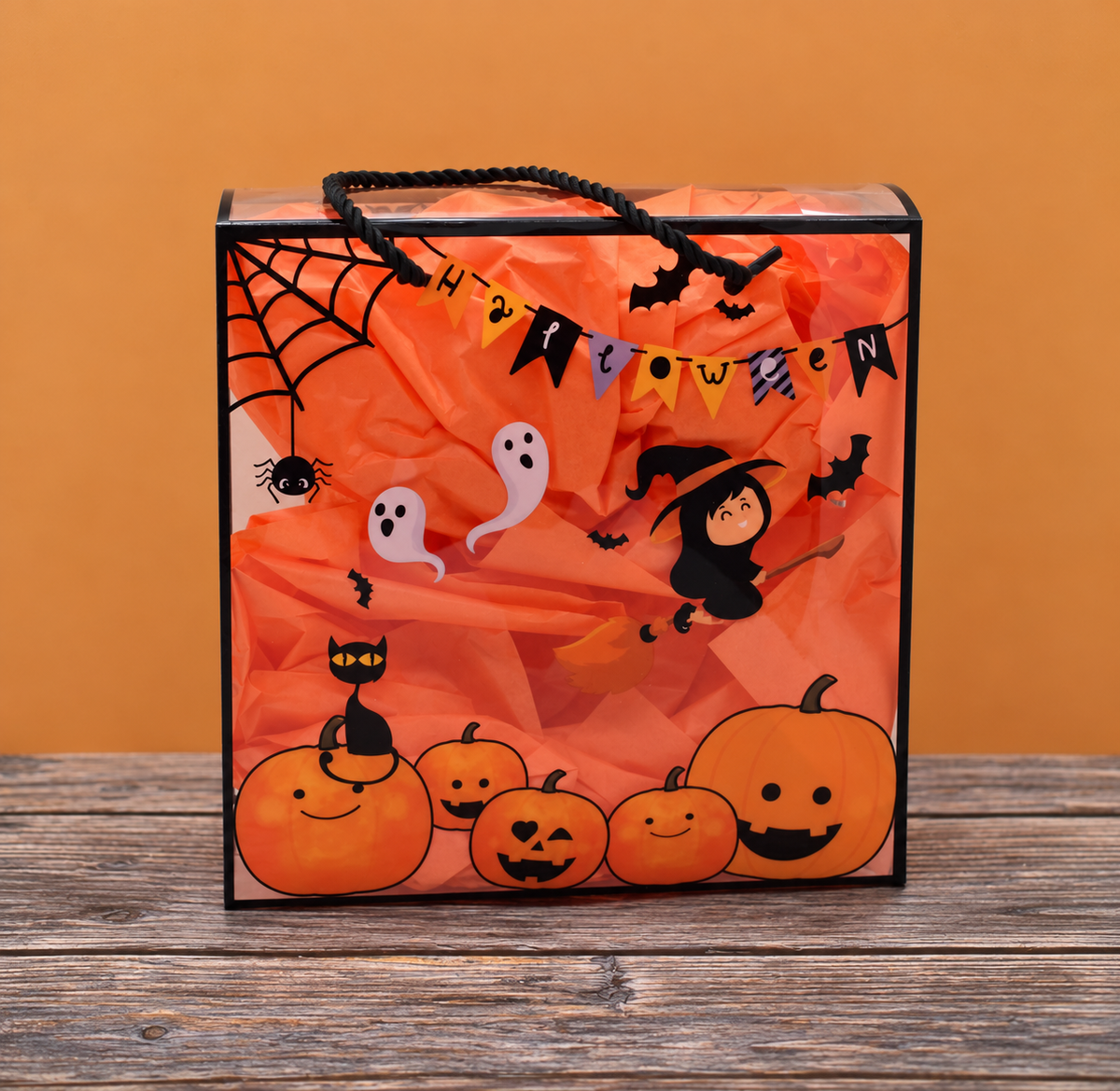 Sac Halloween à garnir soi-même