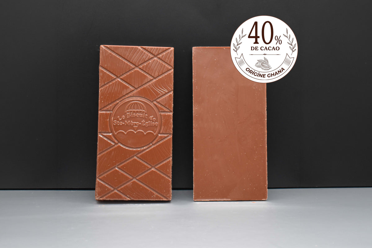 Tablette chocolat lait 40%