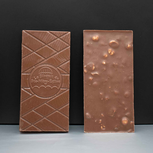 Tablette chocolat lait noisettes