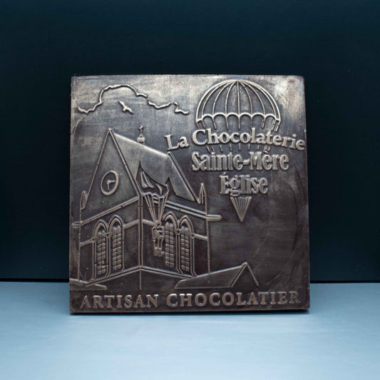 Tablette Sainte-Mère-Église au chocolat noir