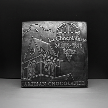 Tablette Sainte-Mère-Église au chocolat noir