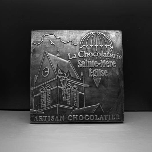 Tablette Sainte-Mère-Église au chocolat noir