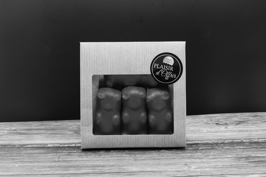 Oursons guimauves chocolat lait