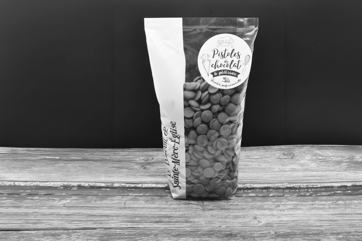 Pistoles de chocolat au lait