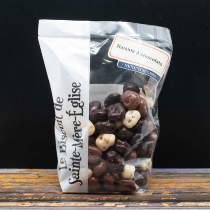 Raisins 3 chocolats