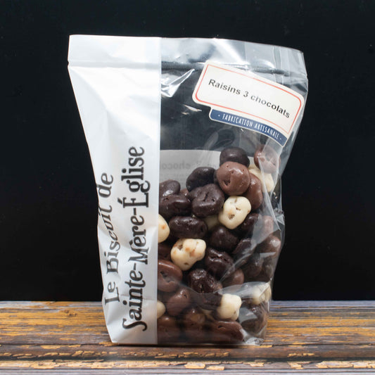 Raisins 3 chocolats